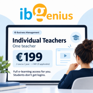 ib business management ibgnius teachers