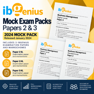 Mock exams – Papers 2 & 3 (2024)